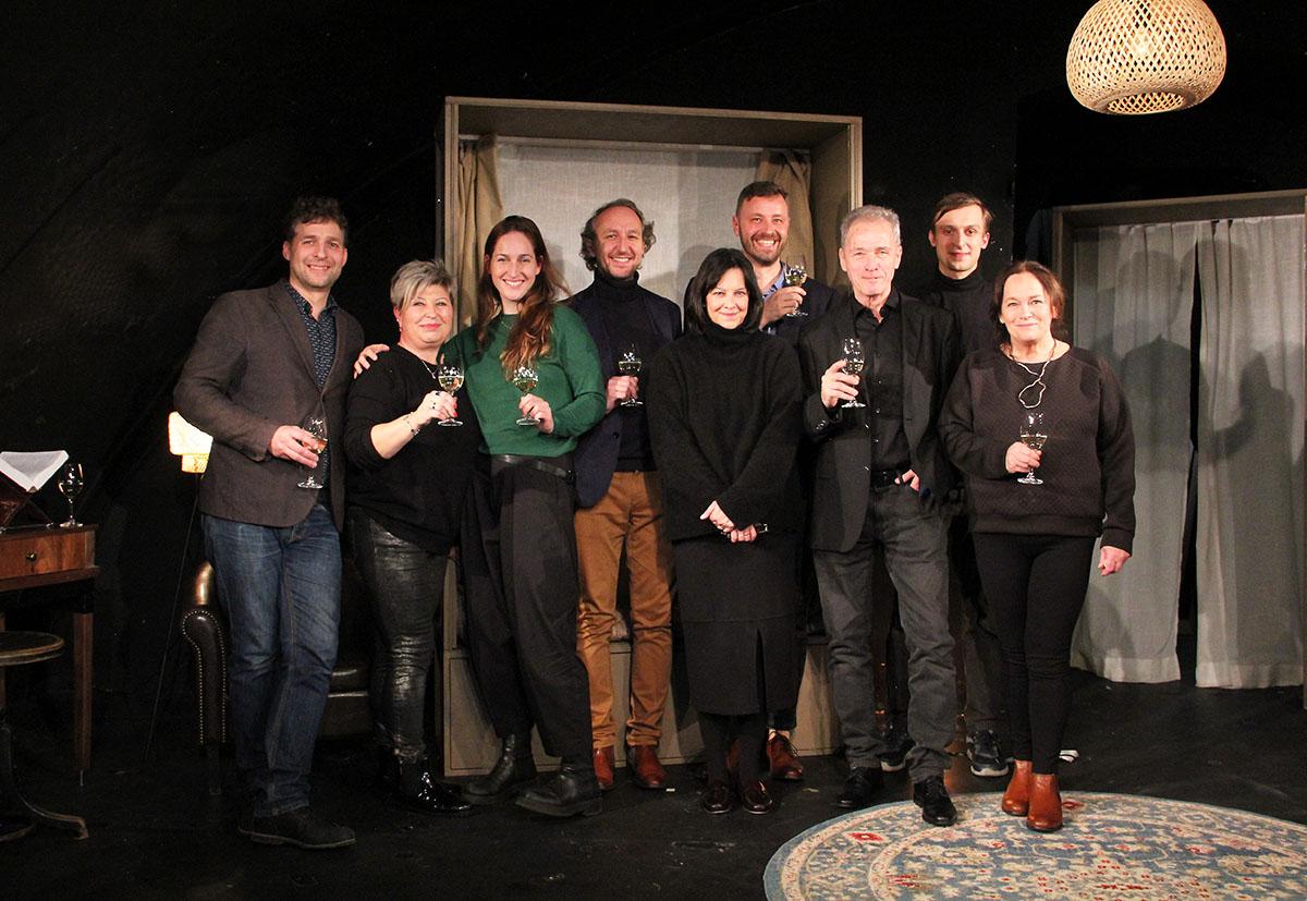 Přípitek po první premiéře